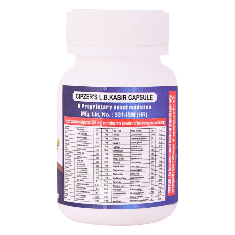 Cipzer L.B.Kabir Capsules | Grocsy