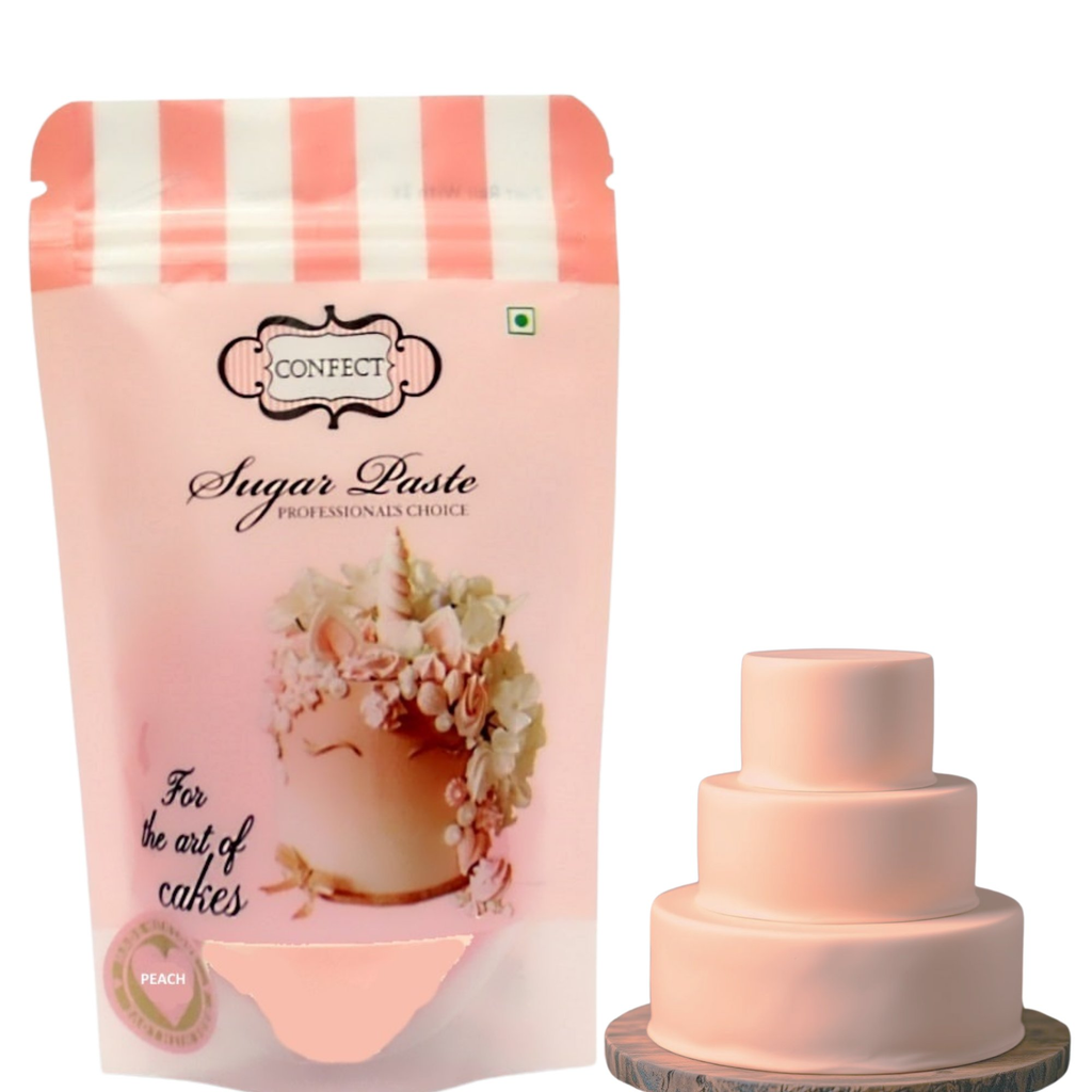 Confect Peach Fondant | Edible Sugarpaste | Grocsy