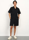 Fabmade Black Utility Co-Ord Set For Men | Grocsy