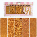 Confect Sprinkles for Cakes & Cupcakes Decoration | USP-22(Gold) | Grocsy