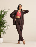 trueBrowns Cola Cotton Dobby Pant Suit Set | Grocsy
