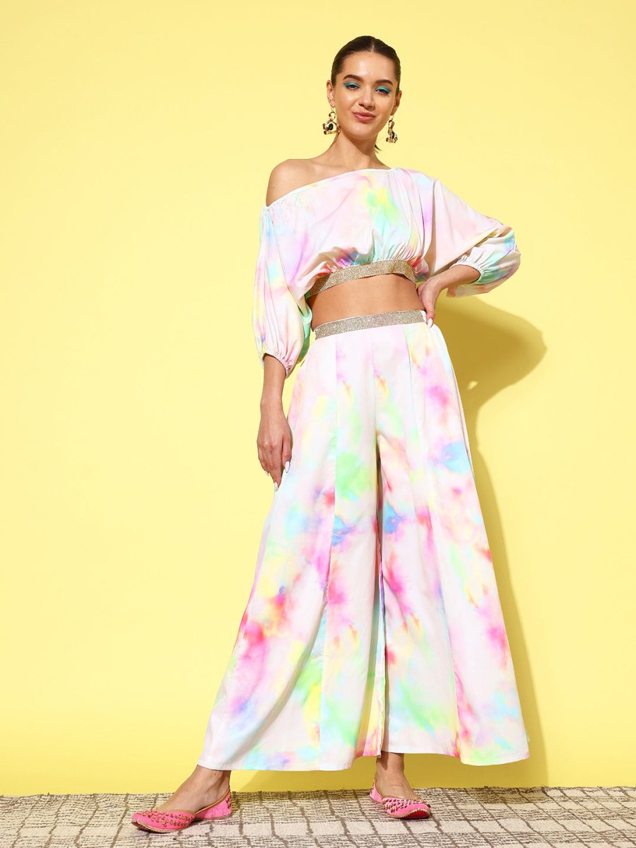 Ahalyaa Women Dyed Co-Ords | Grocsy