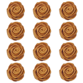 Confect Copper | Edible Metallic Sugar Roses Topper | Grocsy