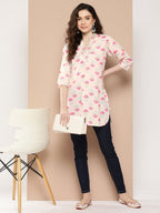 Ahalyaa Floral Printed Tunic | Grocsy