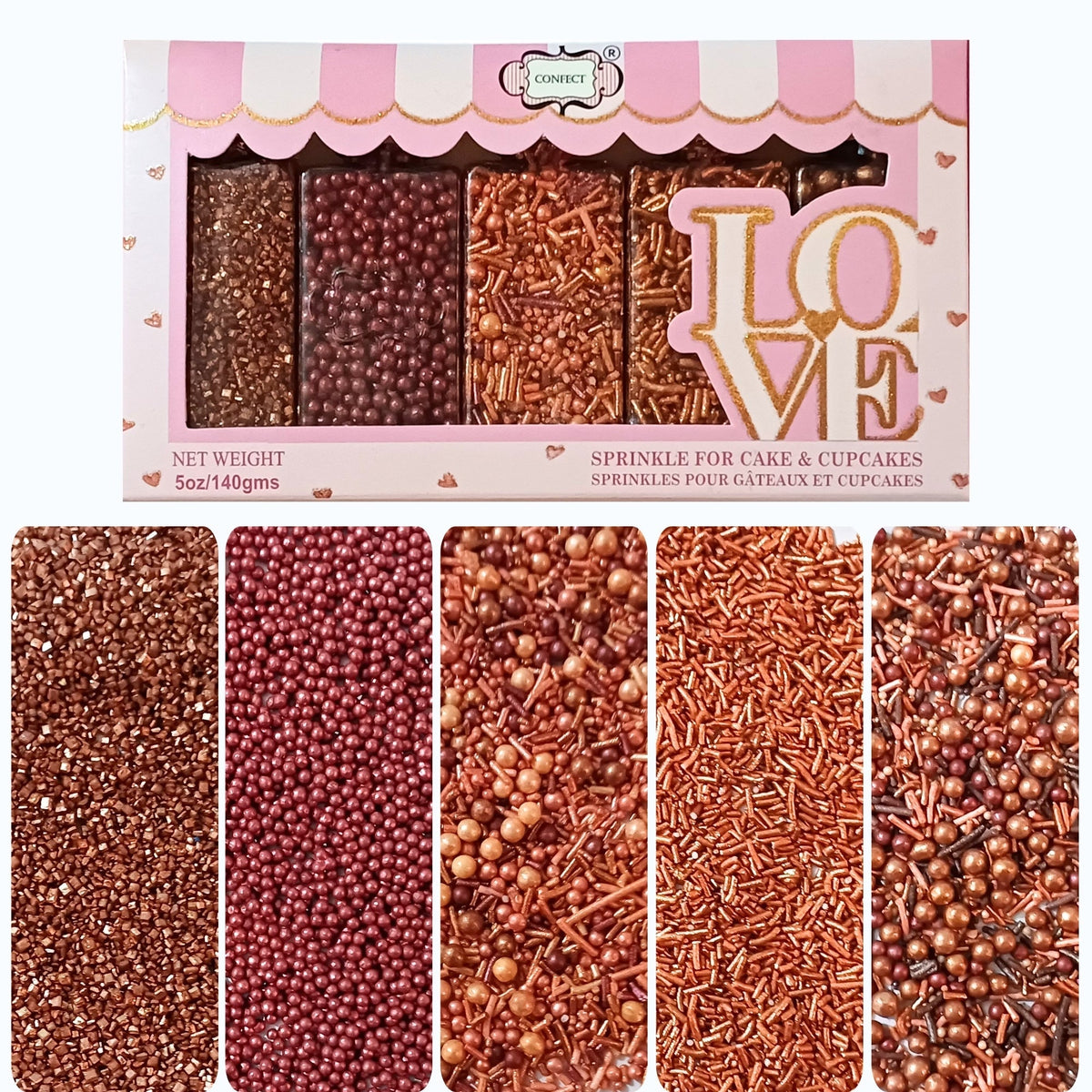 Confect Fusion Mashup Sprinkles FM Multipack 12 | Grocsy