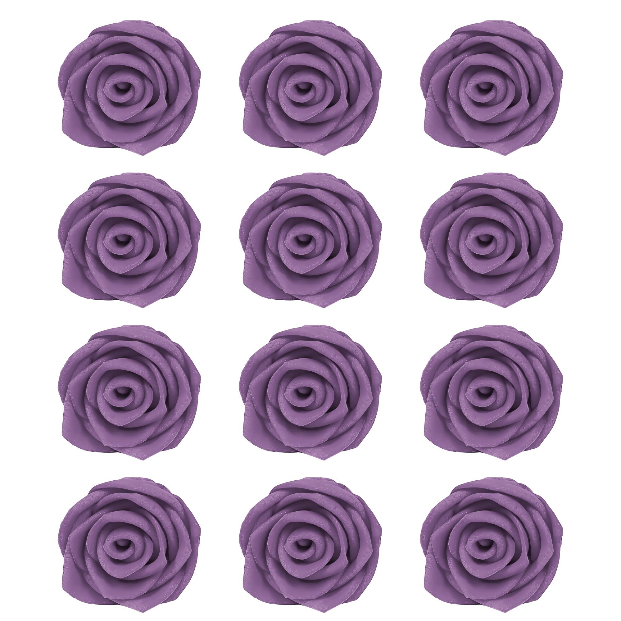 Confect True Purple | Edible Sugar Roses Topper | Grocsy