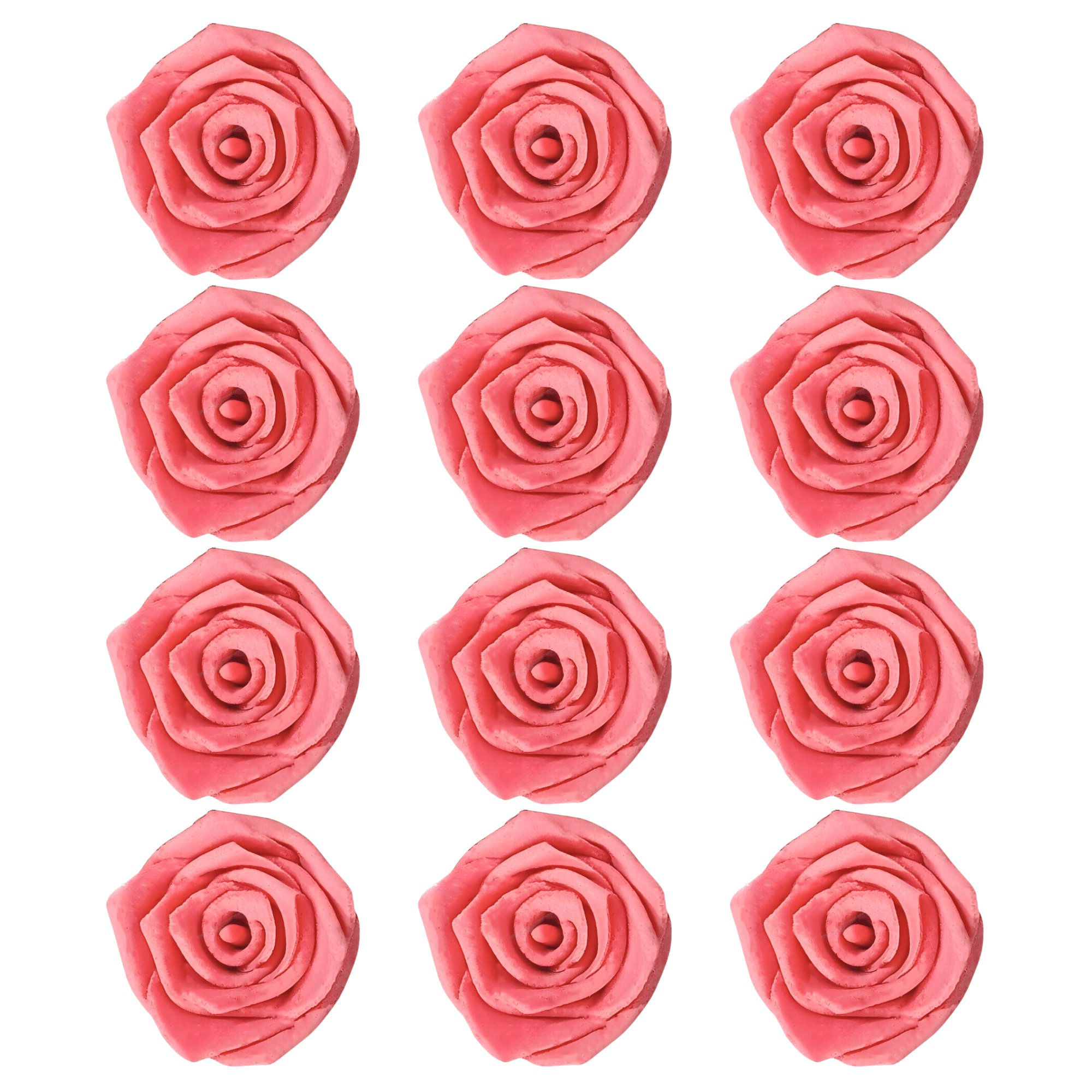 Confect Salmon Pink | Edible Sugar Roses Topper | Grocsy