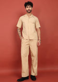 Fabmade Desert Sand Classic Co-Ord Set | Grocsy
