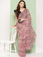 Ahalyaa Poly Chiffon Saree | Grocsy