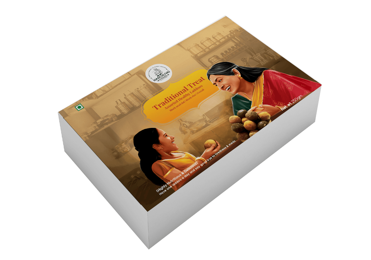 Narchuvai Foods Assorted Millet Laddoos | Grocsy
