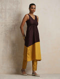 trueBrowns Cola Silk Kurta Set | Grocsy