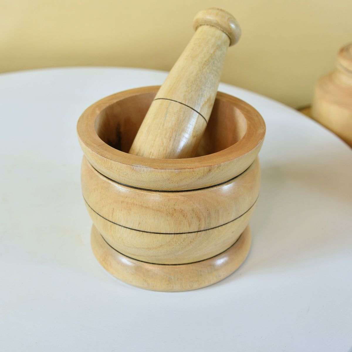 Sowpeace Premium Wooden Pestle for Precise Grinding | Grocsy