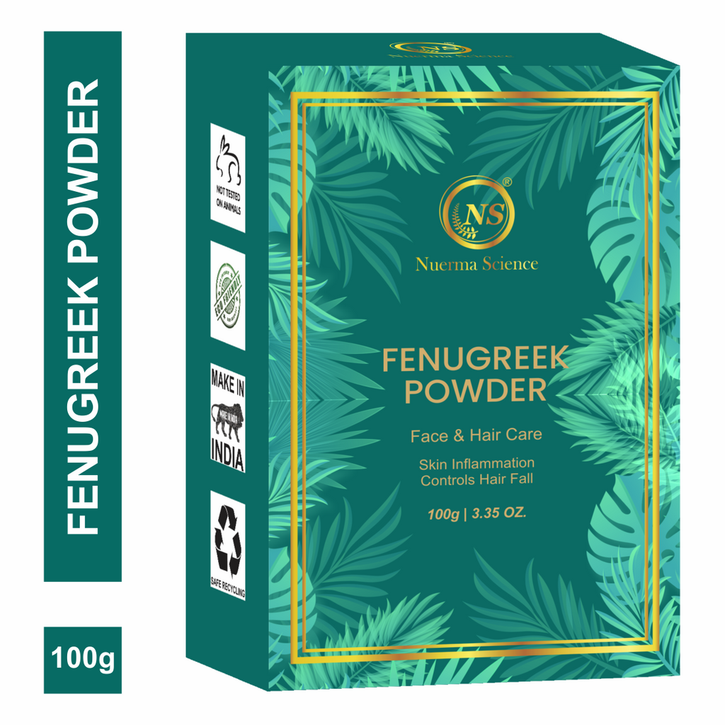 Nuerma Science Fenugreek Powder (Methi Powder) For Anti Hair Loss & Anti Dandruff | Grocsy