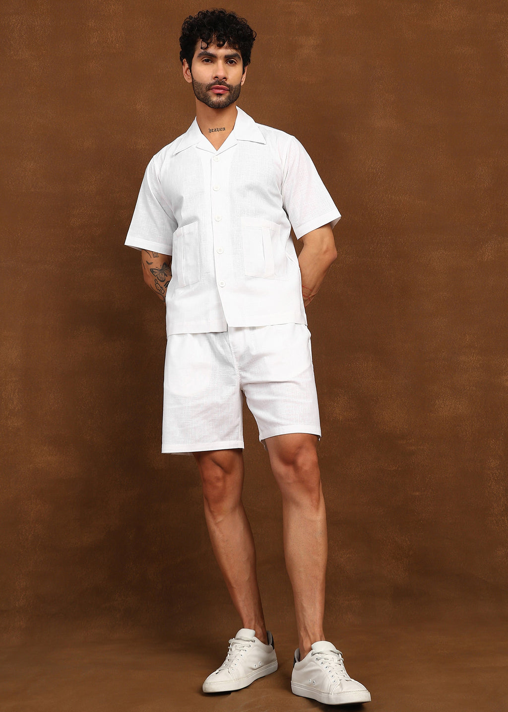 Fabmade Ivory Ease Co-Ord Set | Grocsy