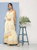 Ahalyaa Women Yellow Kurta with Sharara & With Dupatta | Grocsy