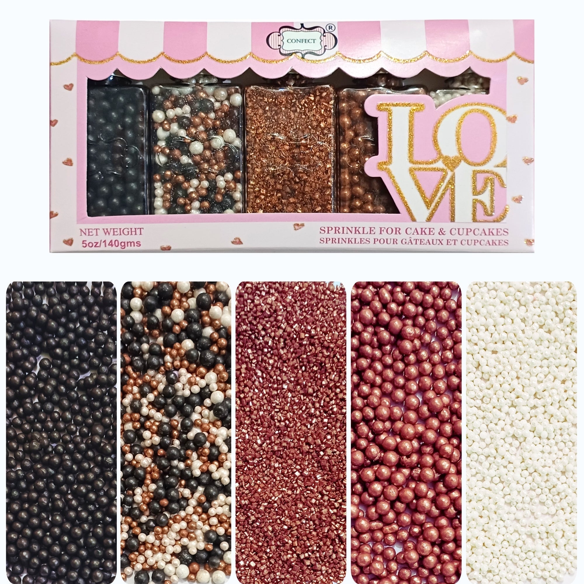 Confect Disco Ball Mashup Sprinkles Multipack 15 | Grocsy