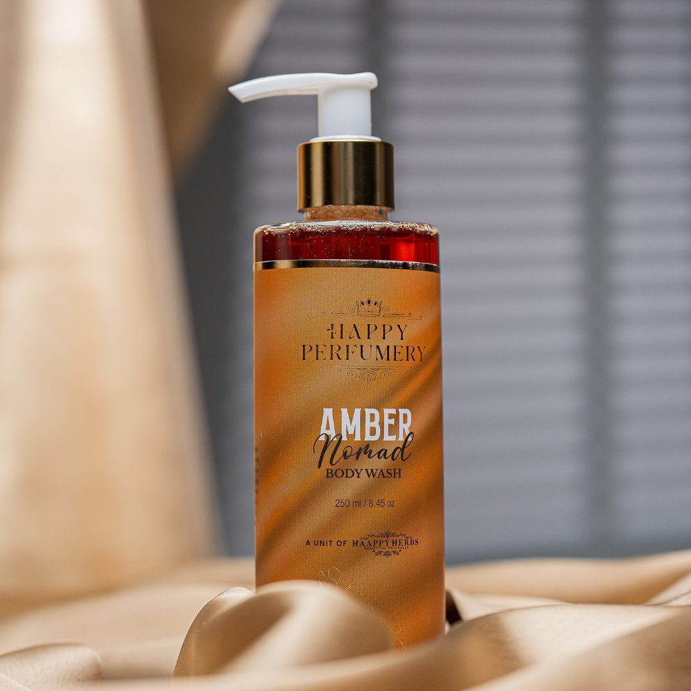 Happy Perfumery Amber Nomad Body Wash | Grocsy