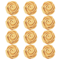 Confect Champagne Gold | Edible Metallic Sugar Roses Topper | Grocsy