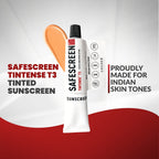 Chosen Tintense Beige Shade Tinted Sunscreen SPF 50+ Pa++++ 6-Hour Water Resistance, No White Cast | Grocsy