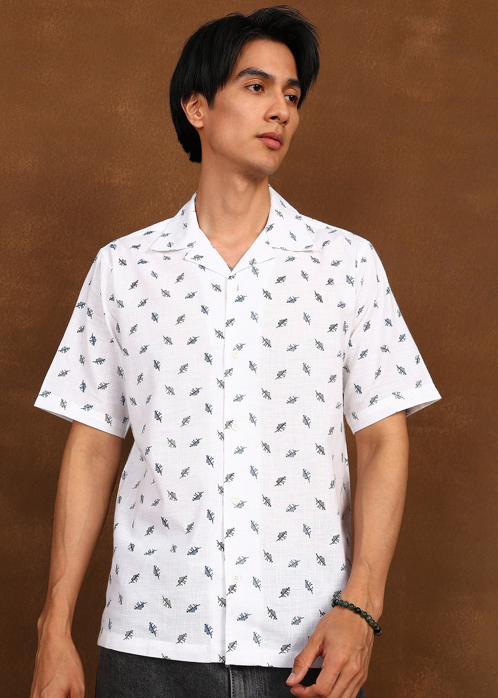 Fabmade Snow Leaf Shirt | Grocsy