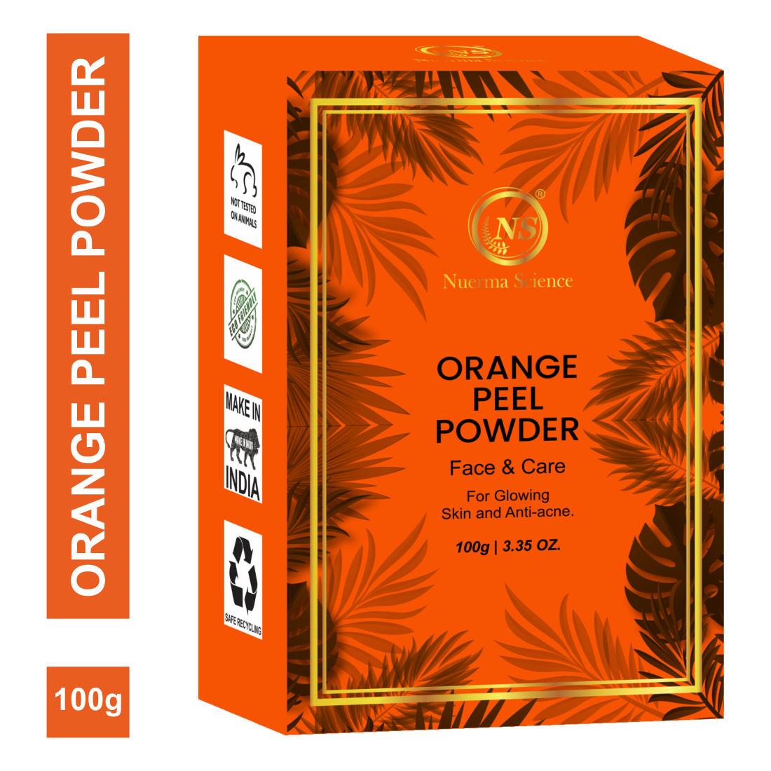 Nuerma Science Orange Peel Powder For Glowing Skin & Anti Acne | Grocsy