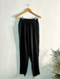 trueBrowns Black Modal Pant | Grocsy