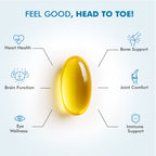 Dr Morpen Omega-3 1000Mg Deep Sea Fish Oil Softgel Capsules | Grocsy
