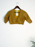 trueBrowns Gold Tissue Blouse | Grocsy