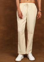 Fabmade Dune Flow Linen Trousers | Grocsy