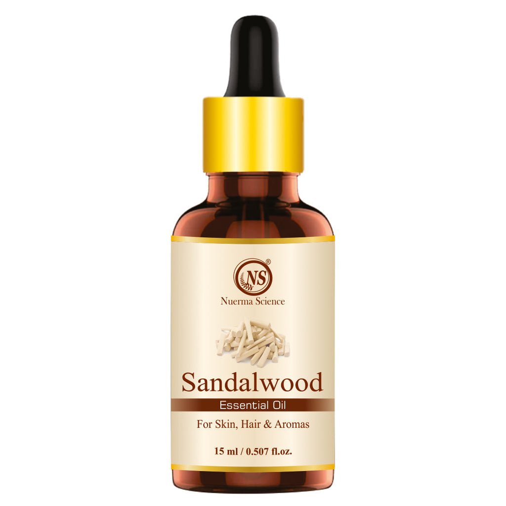 Nuerma Science Sandalwood Essential Oil For Skin & Hair | Grocsy