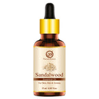 Nuerma Science Sandalwood Essential Oil For Skin & Hair | Grocsy