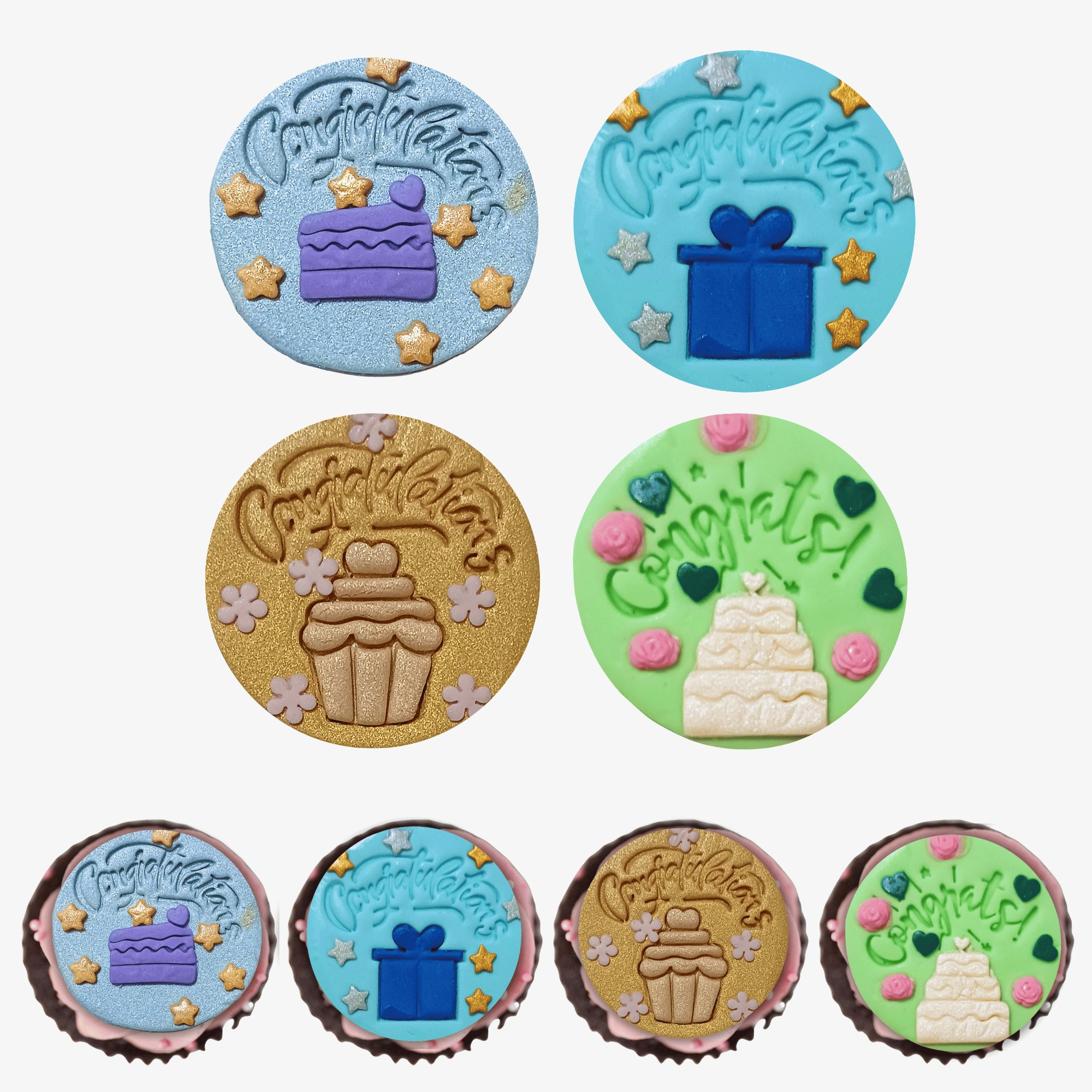 Confect Congrats & Congratulations | Edible Celebration Topper | Grocsy