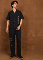 Fabmade Noir Bloom Co-Ord Set | Grocsy
