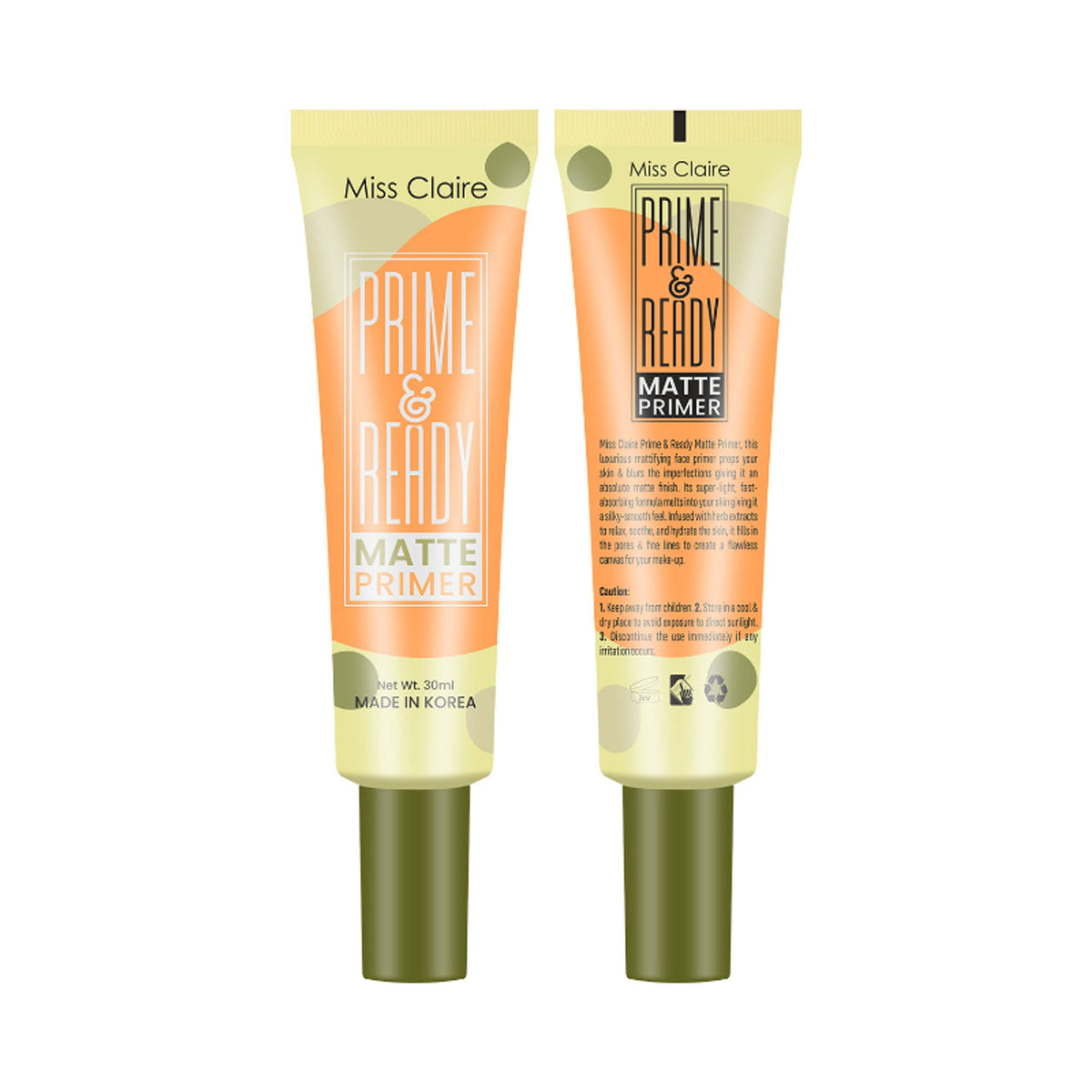Miss Claire Prime & Ready Matte Primer | Grocsy