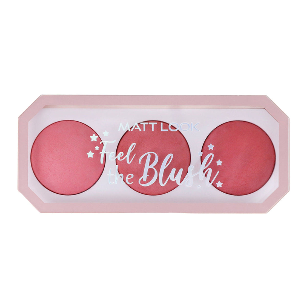 Matt Look Feel The Blush Baked Blush Trio Palette - 03 Fascinated | Grocsy