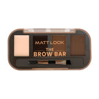 Matt Look The Brow Bar Eyebrow Enhancer Eyeshadow Palette - Natural 02 | Grocsy