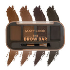 Matt Look The Brow Bar Eyebrow Enhancer Eyeshadow Palette - Intense 03 | Grocsy