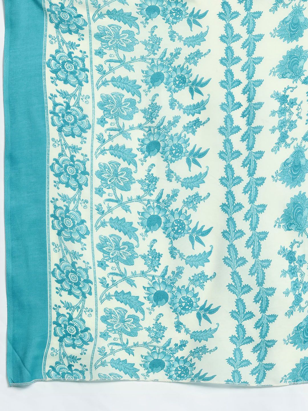 Indo Era Floral Printed Kurta with Trousers & Dupatta | Grocsy
