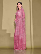 Tikhi Imli Embellished Sequinned Saree | Grocsy