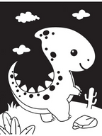 Dreamland Publications Dinosaur Neon Colour and Sticker Dots Book Over 500 Stickers For Kids | Grocsy
