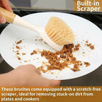 Not Available Bamboo Handle Dish Brush | Grocsy