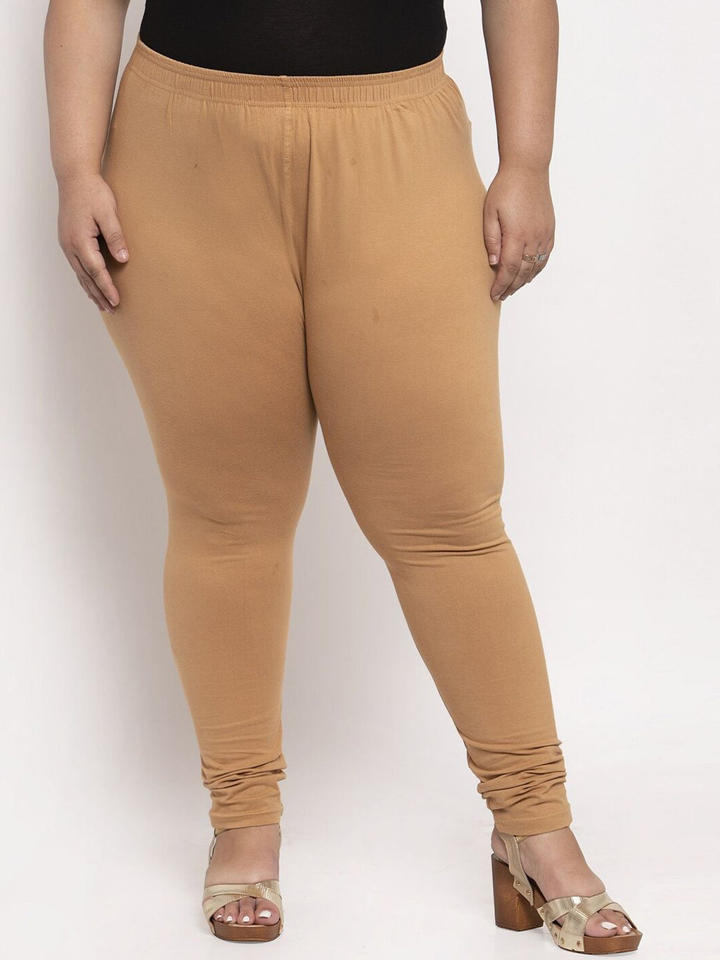 TAG 7 Women Plus Size Ankle Length Cotton Leggings | Grocsy