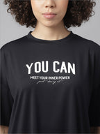 MKH Typography Printed Dri-FIT Sports T-shirt | Grocsy
