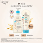 Aveeno Baby Daily Moisturizing Lotion & Wash Shampoo Combo | Dry, Itchy & Sensitive Skin | Grocsy