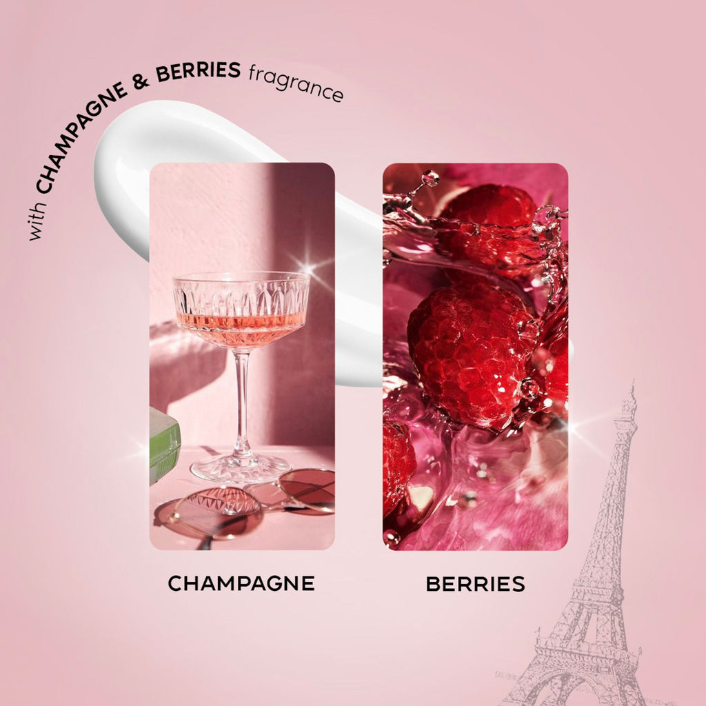Wanderlust Dreaming Of Paris Hydrating Gel Body Creme With Champagne And Strawberry | Grocsy