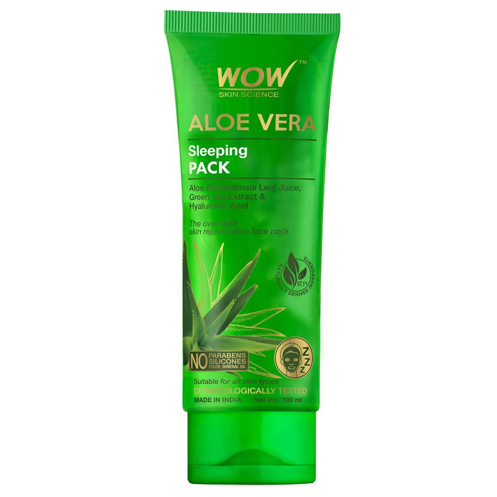 Wow Skin Science Aloe Vera Sleeping Pack | Grocsy