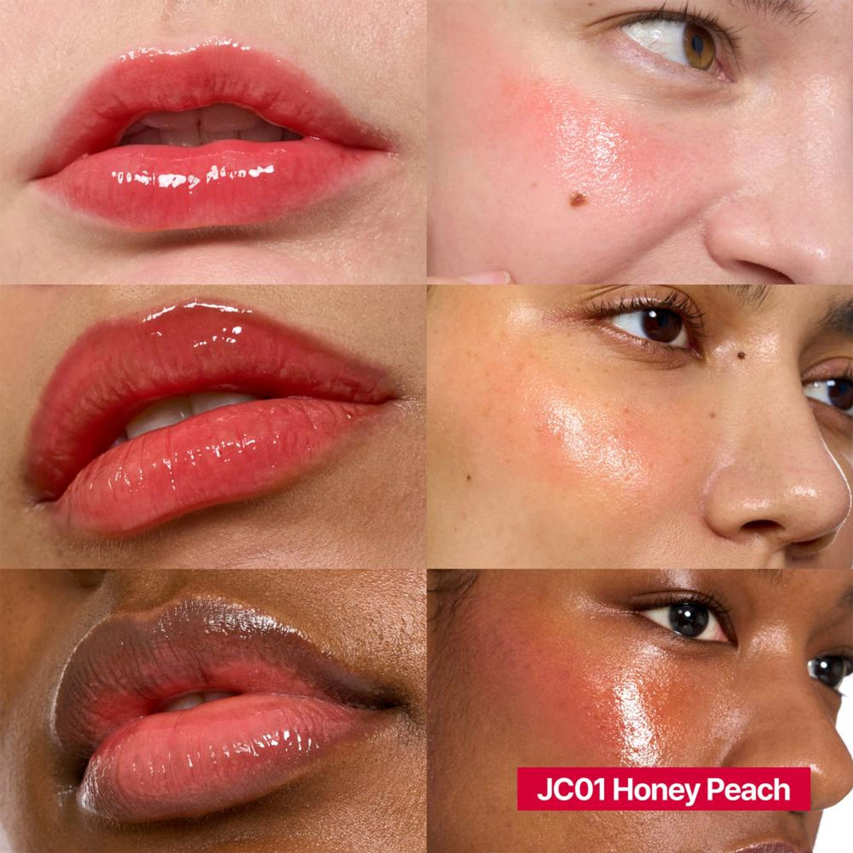fwee Lip&Cheek Glowy Jelly Pot - JC01 Honey Peach | Grocsy