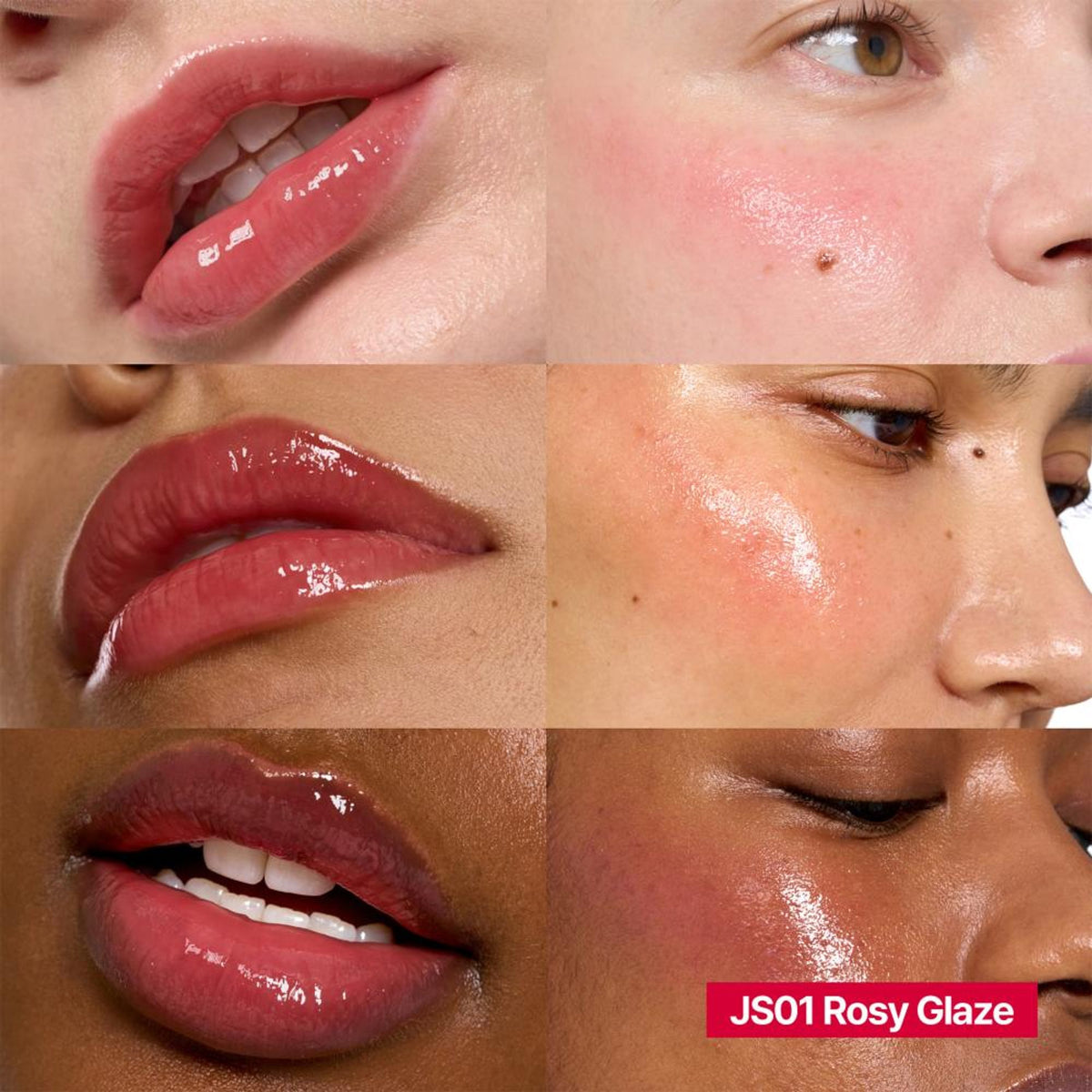 fwee Lip&Cheek Glowy Jelly Pot - JS01 Rosy Glaze | Grocsy