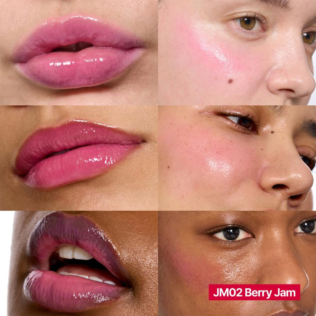 fwee Lip&Cheek Glowy Jelly Pot - JM02 Berry Jam | Grocsy