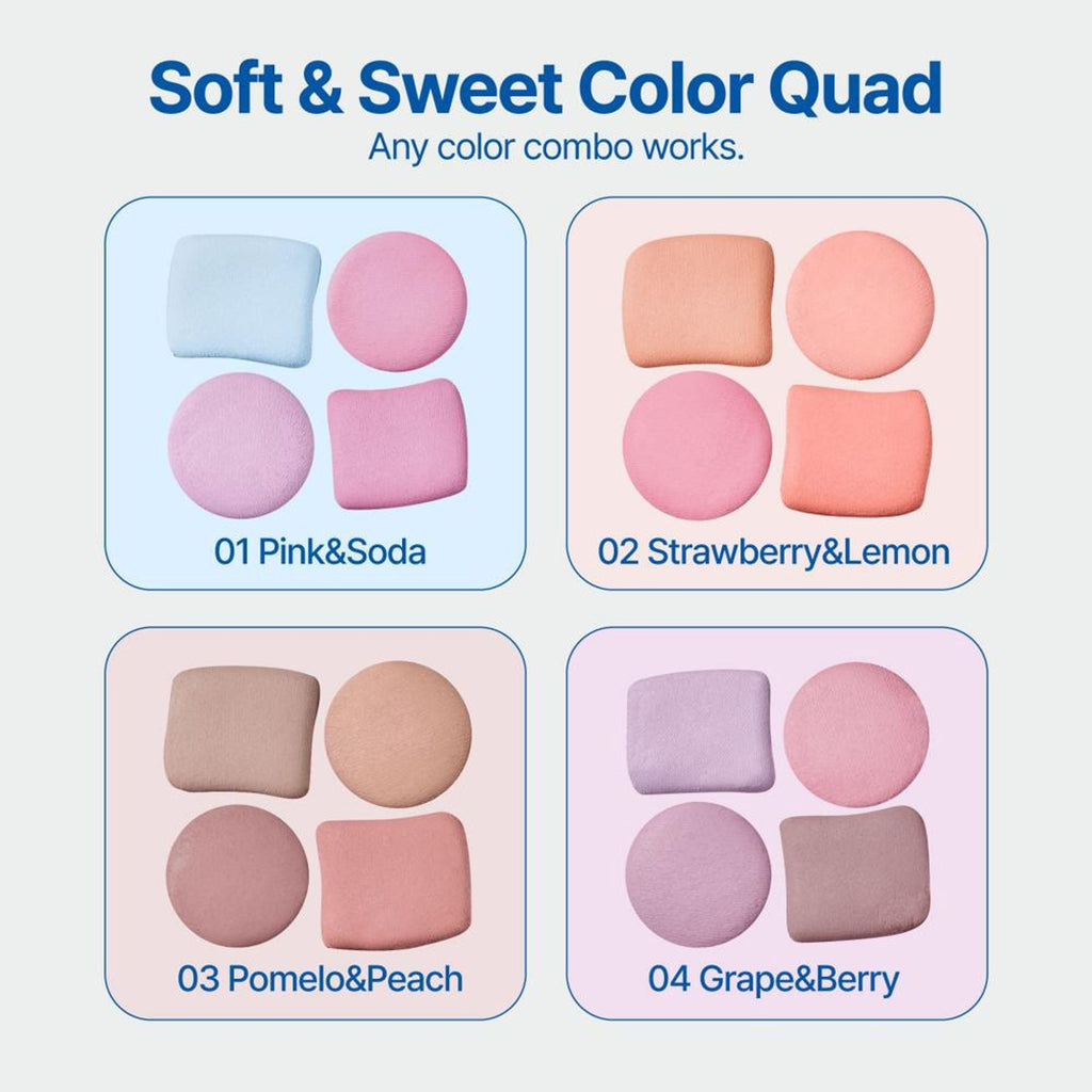 fwee Pocket Cheek Palette - CP04 GrapeNBerry | Grocsy